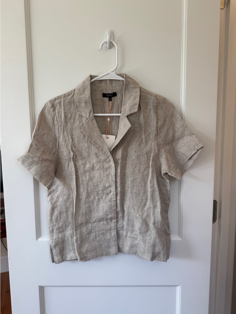 Quince Linen Short Sleeve Shirt - Picture 3 of 6